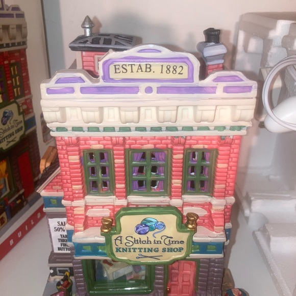 Lemax Coventry Cove A Stitch in Time Knitting Ship Christmas Village - Picture 4 of 7